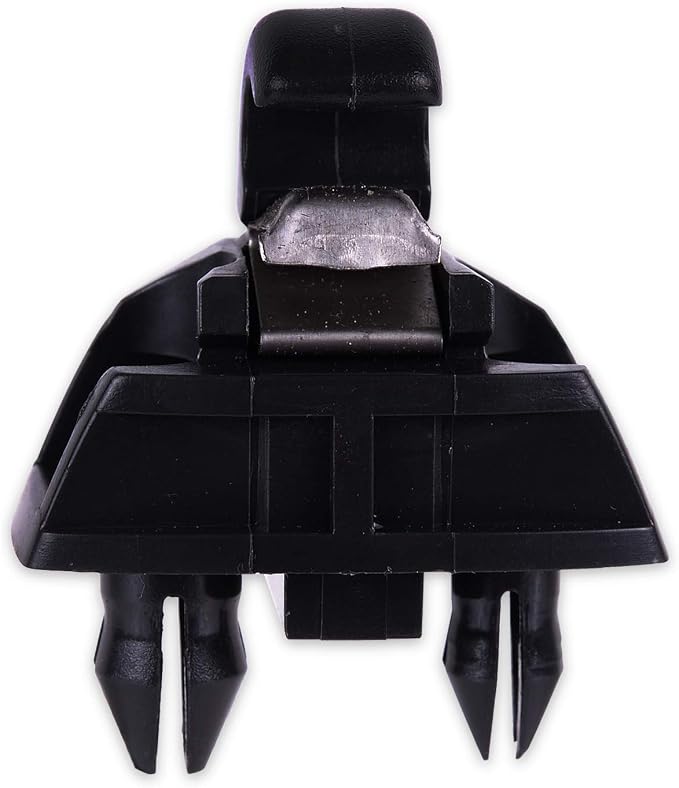 runmade Sun Visor Hook Clip Bracket Black New Interior Compatible with Audi A6 C6 VW Passat B7 Polo