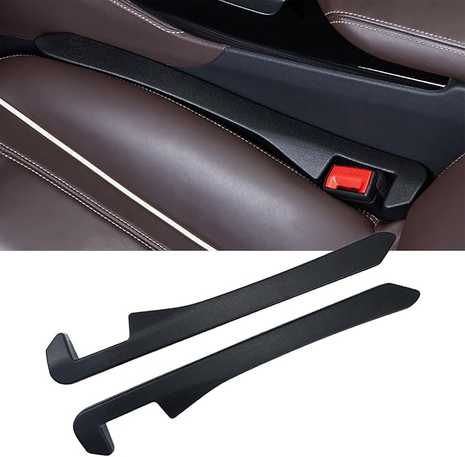 7F Car Organizers and Storage, Car Seat Gap Filler, Universal Car Accessories, Fit SUV Truck Storage, Set of 2 - Black