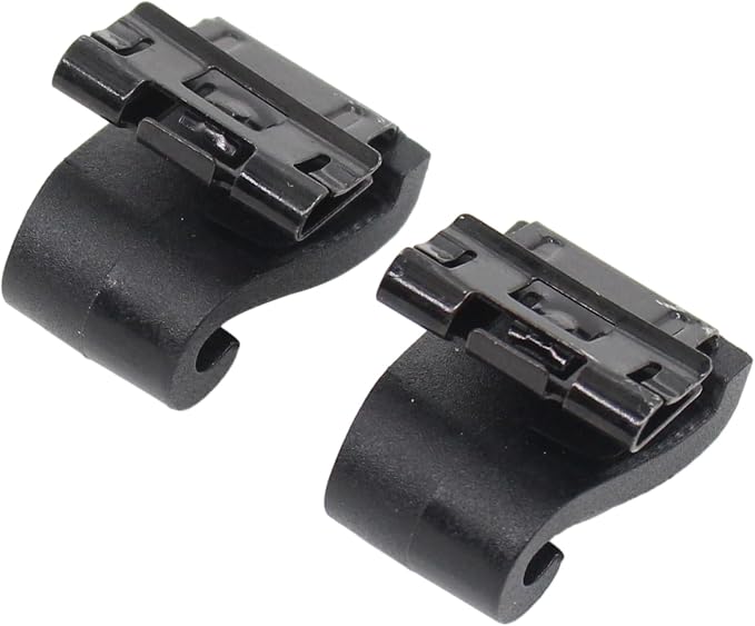MOTOKU Driver and Passenger Side Door Window Shade Hook Clips for Chrysler Pacifica 2017-2024, Voyager 2020-2022, 2024