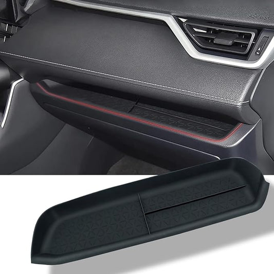 for 2023 RAV4 Passenger Storage Organizer Mat Glove Box Storage Organizer Tray Compatible with Toyota RAV4 2023 2022 2021 2020 2019 Accessories