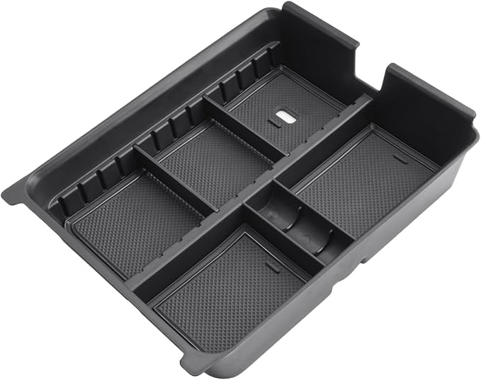 CDEFG for 2026 Honda Passport Center Console Organizer for 2026 Honda Passport Accessories Middle Console Organizer Armrest Storage Box Coin Holder Adjustable Compartment
