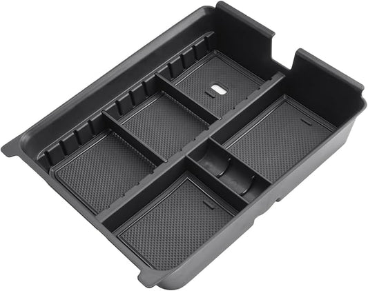 CDEFG for 2026 Honda Passport Center Console Organizer for 2026 Honda Passport Accessories Middle Console Organizer Armrest Storage Box Coin Holder Adjustable Compartment