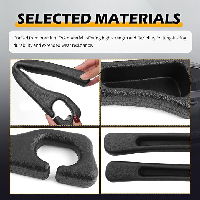 2PCS Car Seat Gap Filler Organizer with Car Brush Interior,No Drop Cars Seat Gap Plug with Storage Slot for Phones,Universal Cars Seats Gaps Filler Strip for Most Vehicles