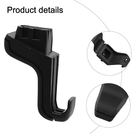 Car Window Sun Shade Hook For BMW, X5 G05 G06 Rear Door Sunshade Clip, 2018-2025 X6 G06 2020-2025 OEM Replacement Part, 51357479511 (2 pack)