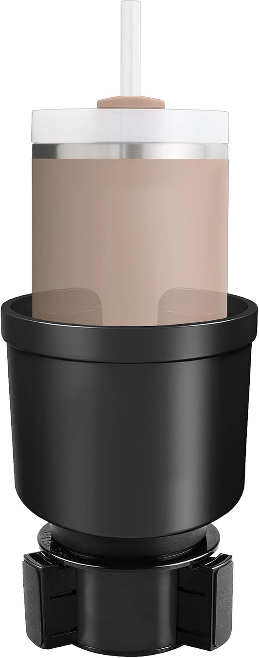 New Car Cup Holder Expander for Stanley Quencher H2.0 (30 & 40 Oz. Models), Also Compatible with Stanley IceFlow, Yeti 20/26/30oz, Hydroflask 32/40oz, Large Water Bottles and Tumblers