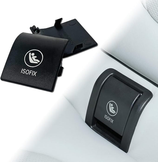for BMW X5 G05 Child Seat Anchor Cover,ISOFIX Cover Rear Seat Latch Anchor Safety Belt Hook Buckle Cover Replacement for BMW X5 G05 2019-2025 52207499794 52207942147 1pcs