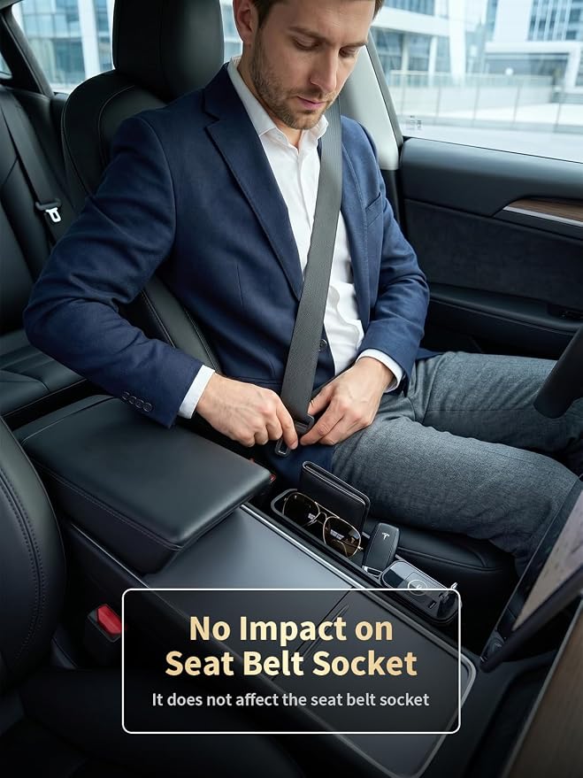 75W Retractable Car Charger with Car Seat Gap Filler – 4 in1 Fast Charging Car Adapter, Built-in 36W PD USB C Cable & Storage Organizer for Phone/Sunglasses/Cards – No More Lost Items