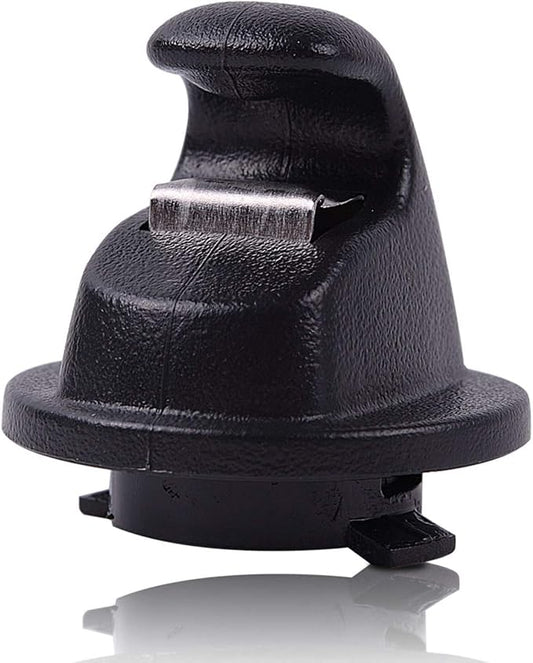 runmade Interior Black Sun Visor Hook Clip Bracket 5G0857561B Replacement for VW Volkswagen Golf MK7 MK 7 2013-2017