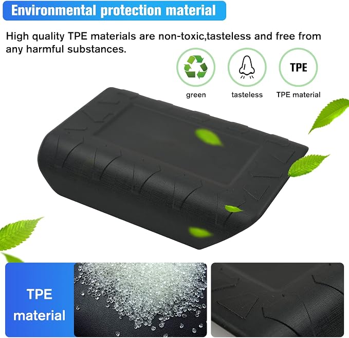 Center Console Armrest Cover Applicable to Ford Bronco 2021 2022 2023 2/4 Doors, Waterproof Car Interior Accessories Arm Rest Pad Cover Protector, Black