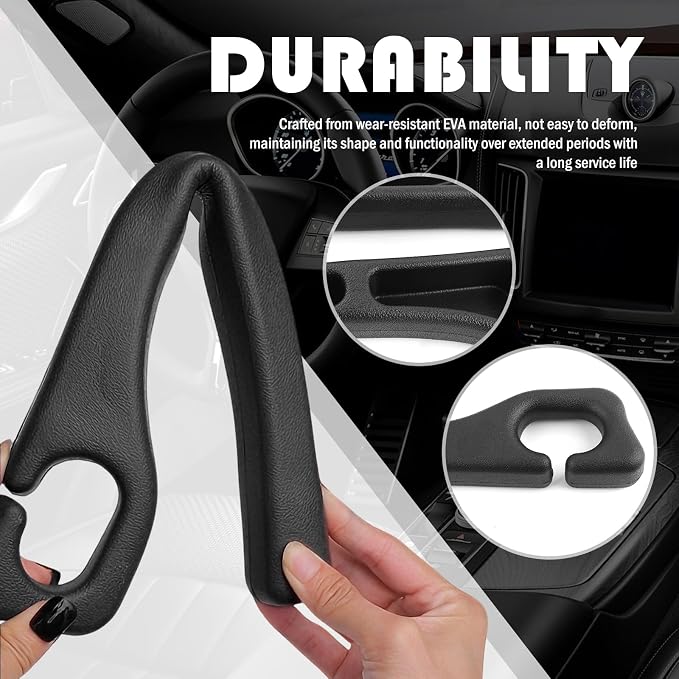 2PCS Car Seat Gap Filler Organizer,2026 Upgraded Car Seat Gap Plug with Storage Slot & Phone Holder,Portable Between Seats Cars Gaps Filler for Seats Gaps 1.1"-1.4" Wide