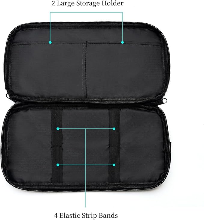 alavisxf xx Car CD Visor Holder, 12 Sleeves Organizer with Mesh Pocket | Durable Oxford Cloth, Holds 12 CDs/DVDs, 1 Pen Holder, 1 Back Inner Pocket, Disc Storage Organizer, Fits Most Vehicle Visors