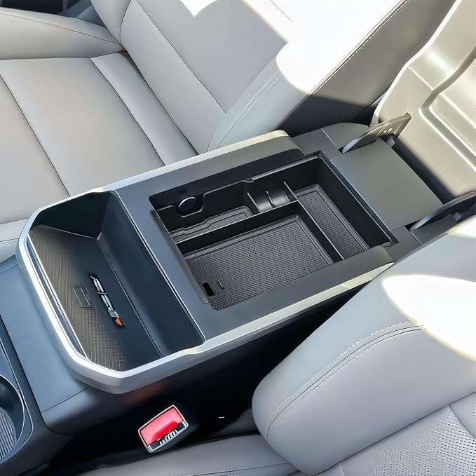 HGWEI Center Console Organizer Compatible with GMC Terrain 2025-2026 Interior Accessories – Middle Armrest Storage Box Insert Tray for Compartment Container Divider (Not for 2018–2024 Models)