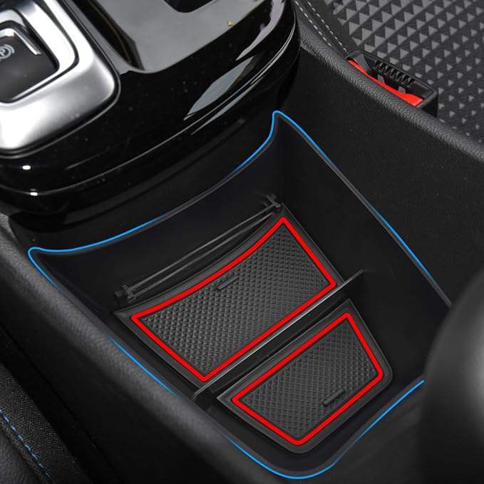 SHAOHAO Console Organizer Fit for 2024 2025 Chevy Trax Accessories 2024 2025 Chevy Trax (LS/1RS/LT/2RS/ACTIV) Storage Box Expanded Tray Chevy Trax 2024 Armrest Insert Tray 2024 2025 Trax Accessory