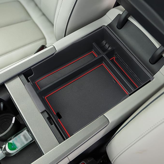 SHAOHAO for 2024 2025 Hyundai Palisade Center Console Organizer Tray for 2023 2024 2025 Hyundai Palisade Accessories SE SEL XRT Limited Calligraphy Armrest Storage Box Insert Tray Palisade 2024 2025