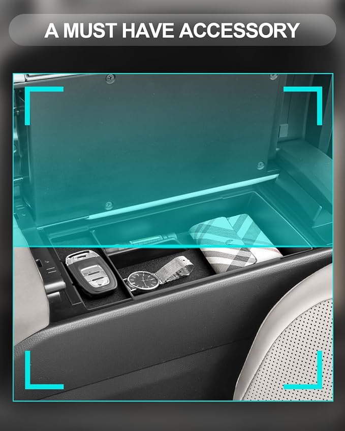 CDEFG for 2025 2026 Toyota Crown Center Console Organizer Tray for 2025 2026 Toyota Crown/Crown Signia Accessories Middle Console Organizer 2025 Crown Armrest Storage Box