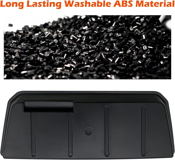 for VW Atlas and Cross Sport Accessories Dashboard Organizer 2018 2019 2020 2021 2022 2023 Insert ABS Box Storage (Not fit for 2024)