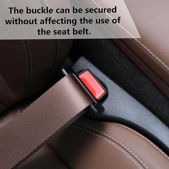 Black 2 PCS Car Seat Gap Filler, Car Seat Catcher Space Filler Between Car Seat and Console, Universal Car Accessories Auto Seat Gap Filler (Normal)