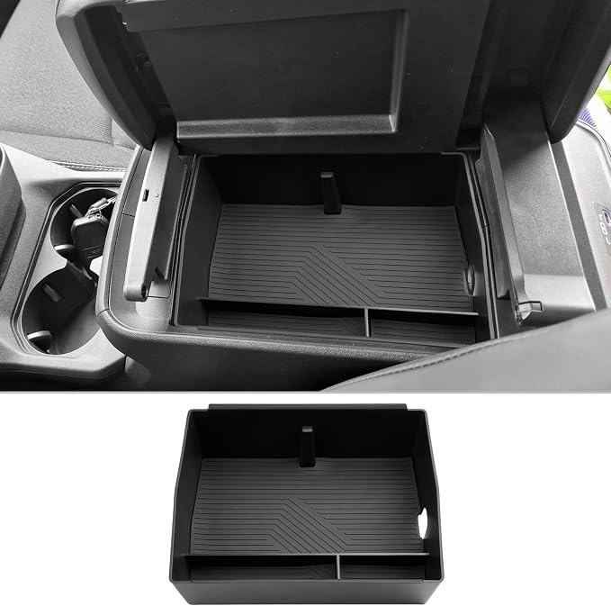 CDEFG for 2026 Subaru Solterra Center Console Organizer for 2026 Subaru Solterra (Premium/Limited/Limited XT/Touring XT) Accessory Middle Console Tray Storage Box