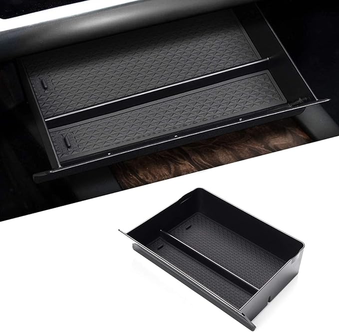 Moonlinks For Tesla Model S/Model X Center Console Drawer Box, Center Console Cubby Drawer Storage Box Customized for Tesla Model S/Model X 2012-2020 2021