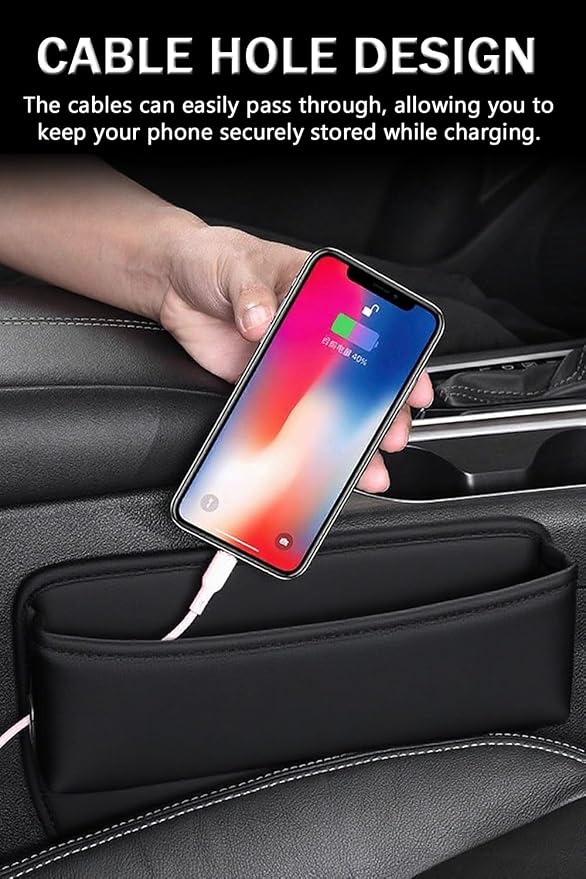 2 PCS Car Seat Gap Filler Organizer for Ford F150 Maverick Bronco Mustang Explorer Ranger Fusion Accessories, for Ford Car Seat Gap Plug
