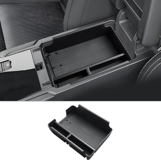 CDEFG for 2025 2026 Mitsubishi Outlander Center Console Organizer for 2025 2026 Mitsubishi Outlander Accessories Middle Console Organizer Armrest Storage Box (for Gas Version Only)