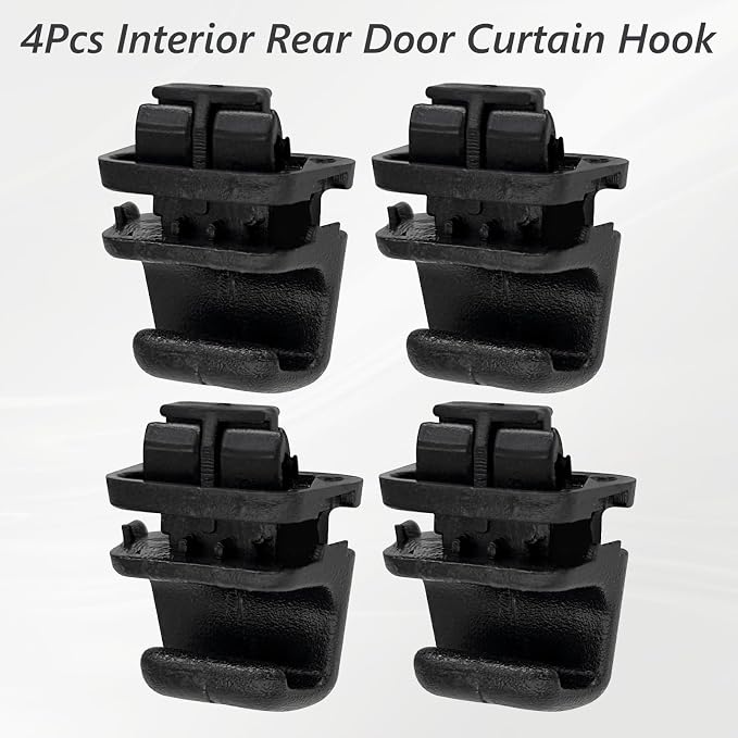Interior Rear Door Curtain Hook Compatible with Hyundai Palisade 2020-2023 Replace 83917S8000CA 83917-S8000CA 83917S8000 4Pcs Interior Sun Shade Blind Curtain Hook