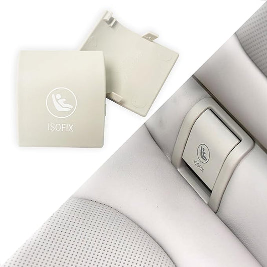 for BMW X5 G05 Child Seat Anchor Cover,ISOFIX Cover Rear Seat Anchor Cover Replacement for BMW X5 G05 2019-2025 52207499786 Beige 1pcs