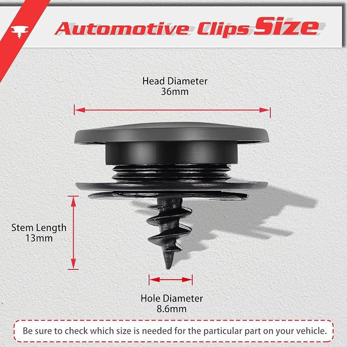 OTUAYAUTO 20PCS Car Floor Mat Clips - Universal Automotive Carpet Clips Holder Clamps