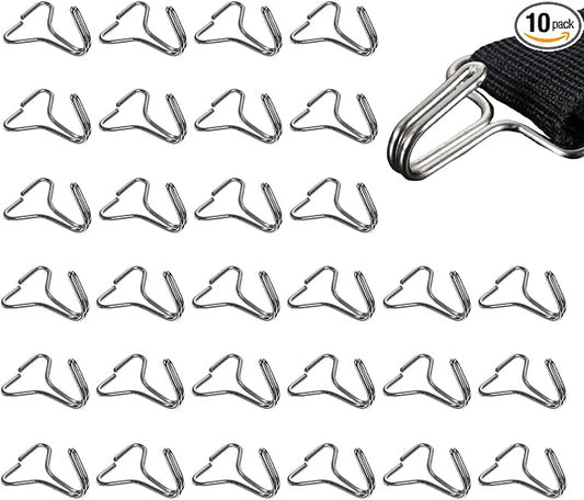 DXNQ 30 PCS Car Seat Cover Hooks, Fixing Hanger Fastener Locking Clip for Car Headrest Cover, Fixing Hook for Vehicle Seat Cushion Mat Installation Replacements, Car Accessories