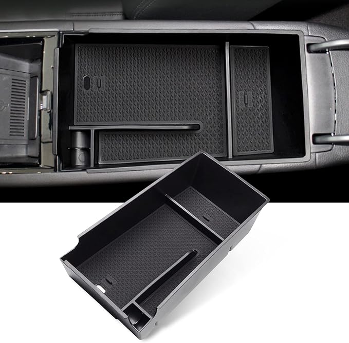 YEE PIN 2022 Kia K5 GT Line Center Console Organizer Tray Armrest Tray Armrest Box Secondary Storage Middle Insert Tray Compatible with Kia K5 GT-Line/EX/GT/LXS 2025 2024 2023 2022 2021 Kia K5 DL3