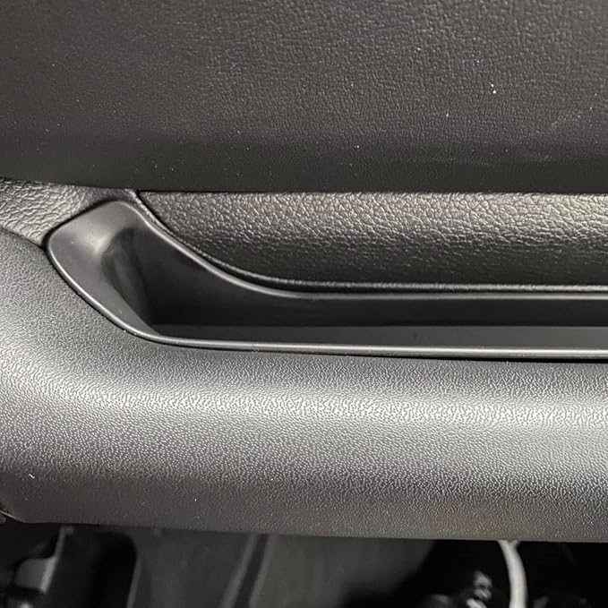 YOCTM GrabTray Interior Storage for Jeep Wrangler JL Passenger Storage Tray Fits 2018 2019 2020 2021 2022 2023 JLU Sports Sahara Freedom Rubicon X & Unlimited 4XE Interior Accessories