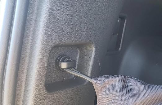 Hardware Kit Compatible with Cars - Set of 2 Hook Nut Fasteners - Fits Cargo Nets of Envelope Style - Easy to Install, Reliable Retainer Screw Clips with Grommets