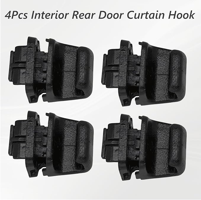 Interior Rear Door Curtain Hook Compatible with Hyundai Palisade 2020-2023 Replace 83917S8000CA 83917-S8000CA 83917S8000 4Pcs Interior Sun Shade Blind Curtain Hook