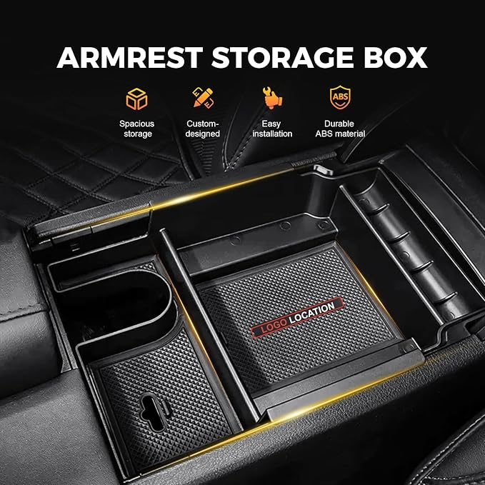 Armrest Secondary Storage Box, Glove Pallet Key Center Console Organizer Tray for Lexus 2016 2017 2018 2019 2020 2021 2022 RX RX200t RX350 RX400h RX450h