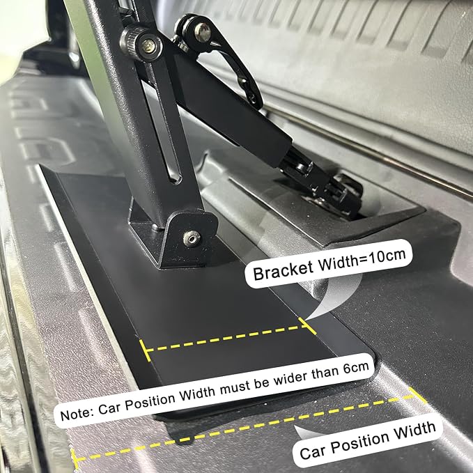 HIGH FLYING for Toyota Prado LC150/Lexus GX460 Car Molle Panels Storage Modular System Trunk Shelf Organizer Rear Cargo Racks (Trunk Table B)