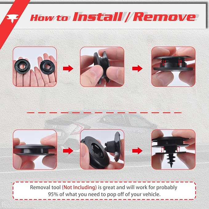 OTUAYAUTO 20PCS Car Floor Mat Clips - Universal Automotive Carpet Clips Holder Clamps
