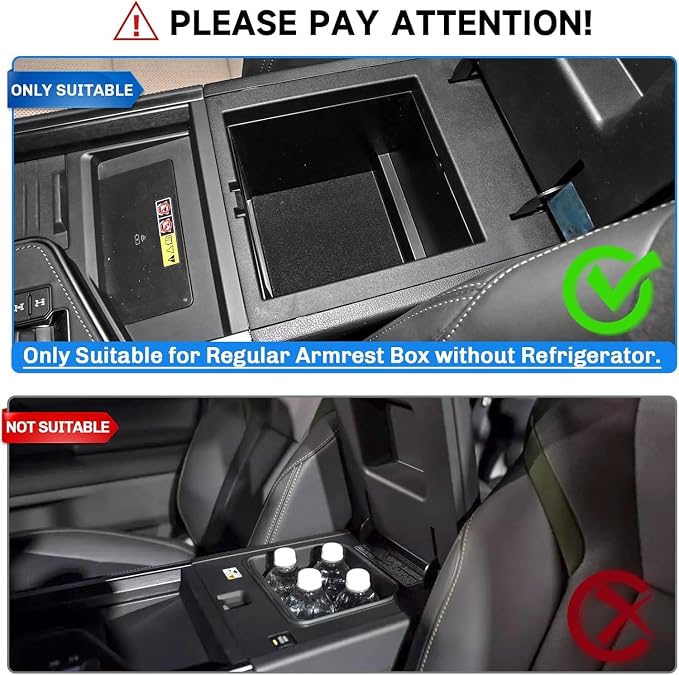 SXCY 3PCS for 2024-2026 Lexus GX550 Center Console Organizer for 2025 2026 Lexus GX550 Accessories [Armrest Console Tray+Cupholder+Wireless Charging Mat] 2024+ GX550 Armrest Insert Storage Organizer