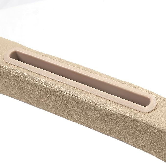 Car Seat Gap Filler 2 Pack,Car Seat Gap Filler Organizer,Car Seat Gap Plug with Storage Slot,3 in 1 Car Seat Gap Filler,Prevent Small Items from Falling(Beige)
