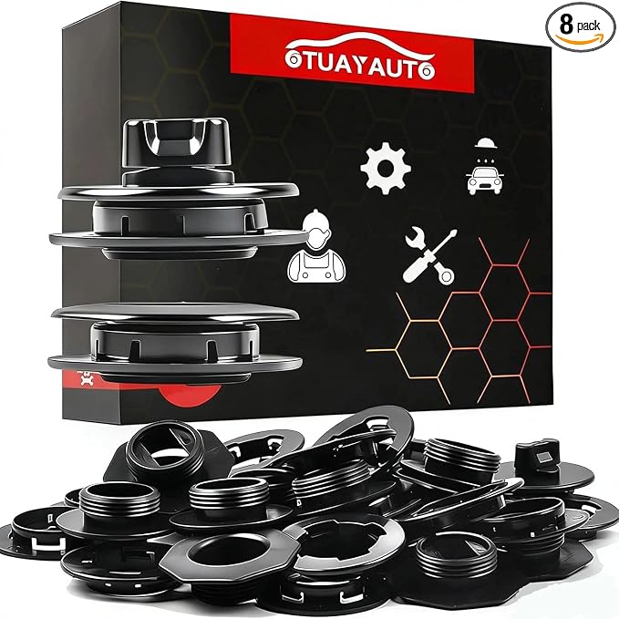 OTUAYAUTO 8PCS Car Floor Mat Clips - for Double Layer Mat - Universal Automotive Carpet Clips Holder Clamps