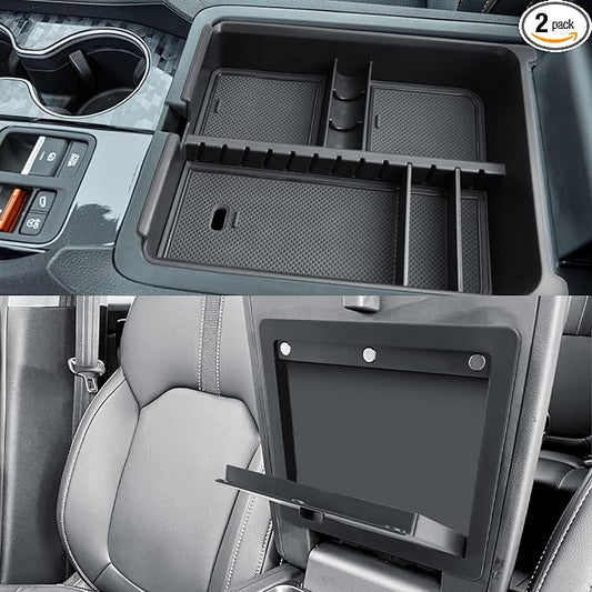 CDEFG Center Console Organizer for 2026 Honda Passport (RTL/TrailSport Elite/TrailSport) Accessories, 2026 Honda Passport Middle Console Organizer Armrest Storage Box