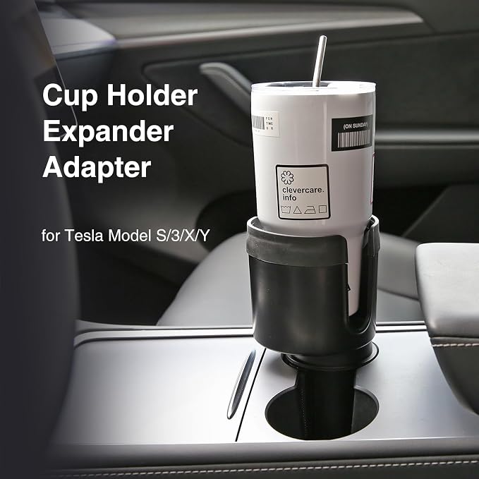 Cup Holder Expander for Car, Cup Expander Compatible with Hydro Flask 32/40oz, Yeti 24/30/36oz, Other Bottles, Large Cup Holder Adapter Fits for Universal Vehicle Car Accessories
