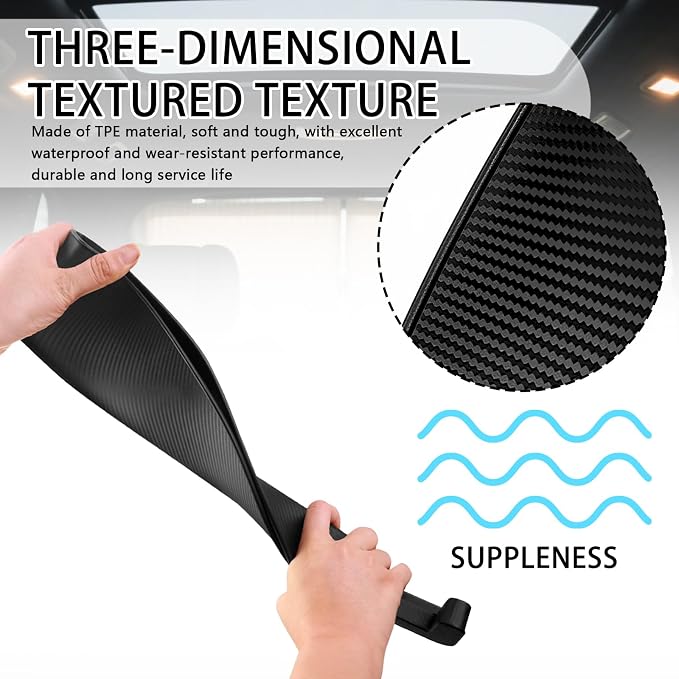 2PCS Car Seat Gap Filler Organizer with Charging Port,Upgrade Cars Gap Filler with Larger Storage Space Reducing Item Loss,Flexible No Drop Seat Guard for Car Storage Organizer