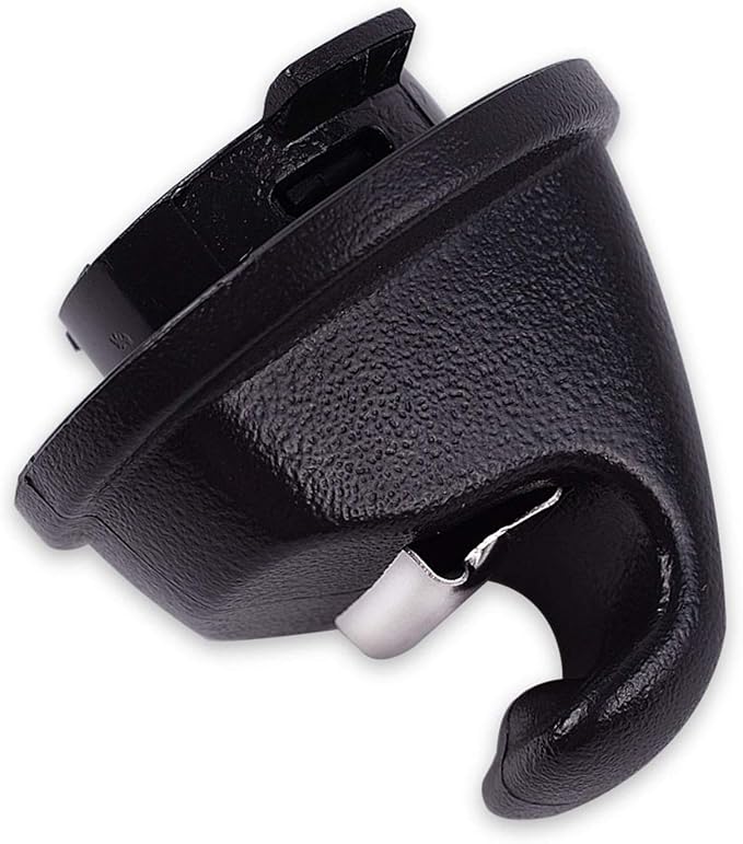 runmade Interior Black Sun Visor Hook Clip Bracket 5G0857561B Replacement for VW Volkswagen Golf MK7 MK 7 2013-2017