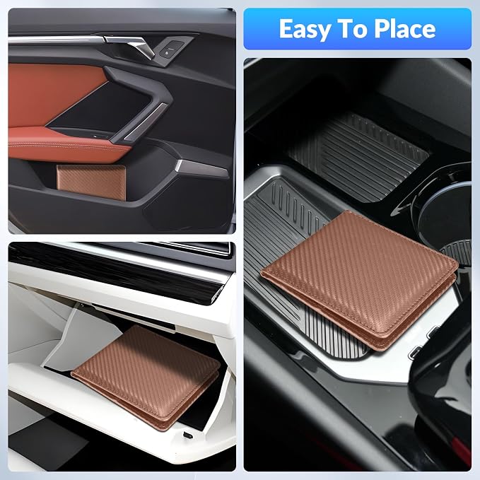 Car Registration and Insurance Card Holder，Vehicle Glove Box Car Organizer，Accessories Case for Storing Driving Licences, Cards, Documents