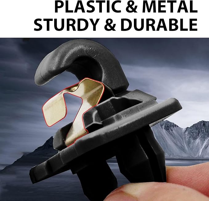2 PCS Interior Sun Visor Hook Clips, Upgraded Car Visor Holder Hook, OEM# 8E0857563AE59, 8U0857562A, Compatible with A1 A3 A4 A5 S3 S4 S5 Q3 Q5 (Gray)
