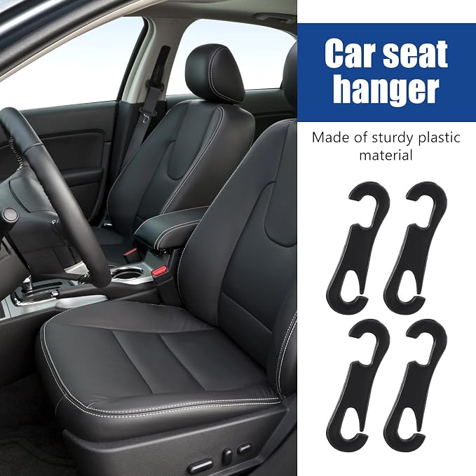 Veemoon 200PCS Car Seat Cover Hooks 1.38inch Seat Cover Clips Accessories