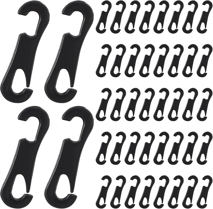 Veemoon 200PCS Car Seat Cover Hooks 1.38inch Seat Cover Clips Accessories