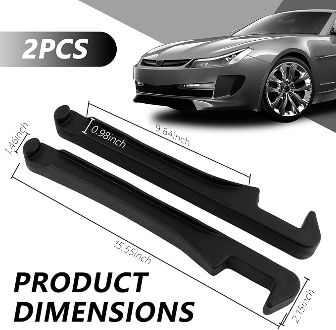2PCS Car Seat Gap Filler Organizer,Car Seat Gap Plug with Storage Slot & Cars Hook for Phone/Keys/Umbrella,Universal in Between Cars Seats Catcher for 1.38-1.5" Gaps