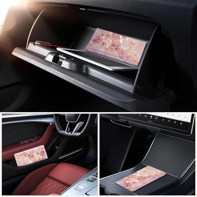 Car Registration and Insurance Holder，Colour Patterns Men Women Car License Document Registration and Insurance Card Holder