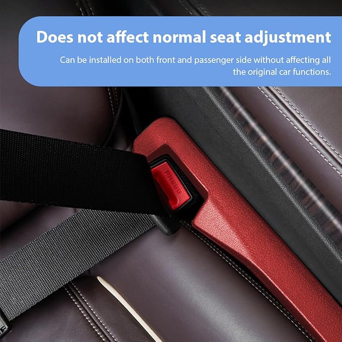 2 PCS Car Seat Gap Filler, PU Leather Car Seat Side Gap Filler to Fill The Gap Between Seat and Console, Universal Car Seat Gap Filler to Prevent Item from Falling for Most Vehicles (Beige)